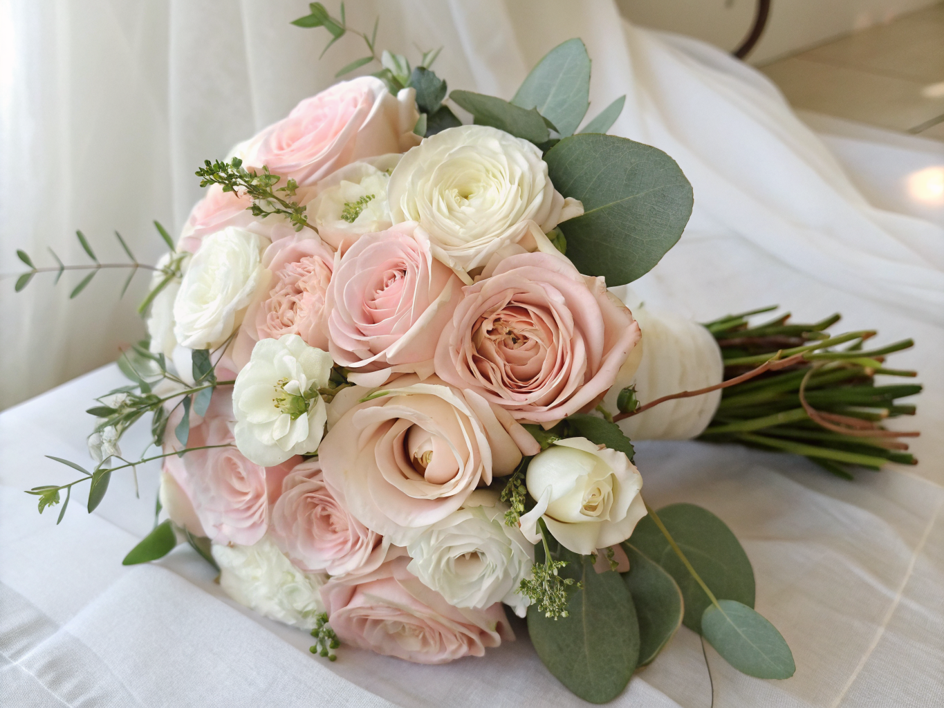 Romantisches Rosenbouquet